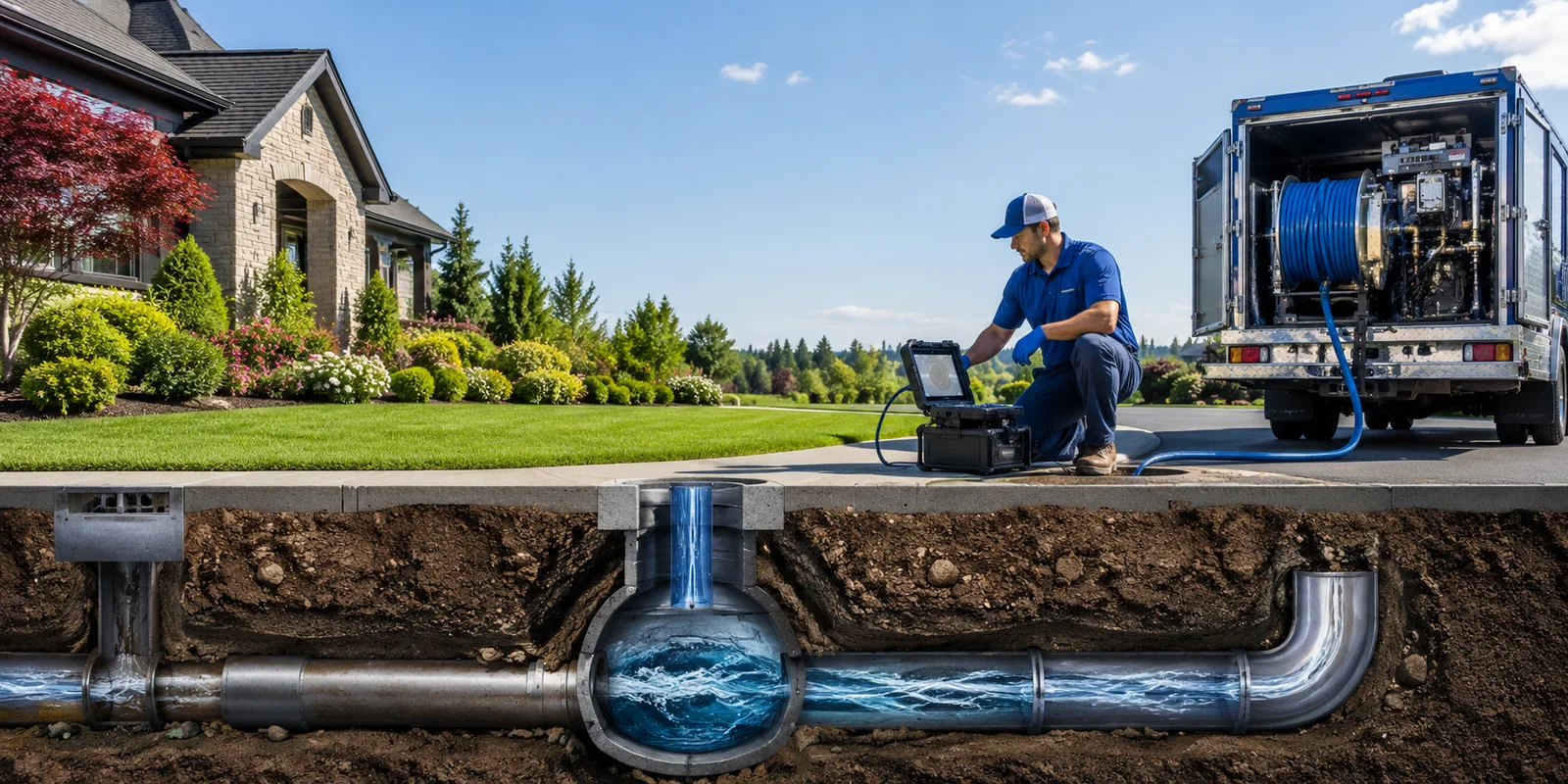 Drainage restoration information for West Creek, NJ